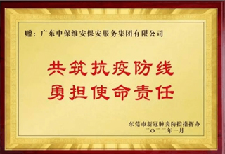 抗击疫情,守护家园,维安人在行动